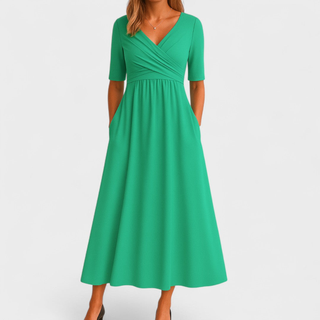 Joana | Vestido midi elegante