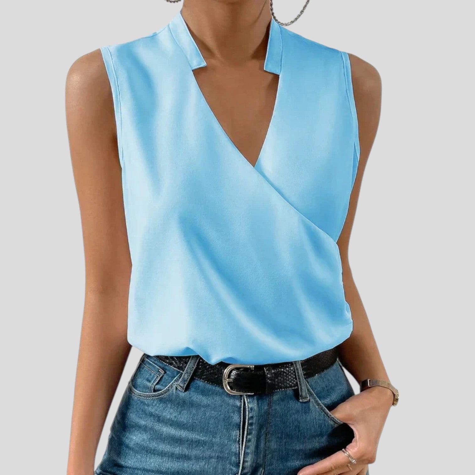 Isabella | Blusa envolvente