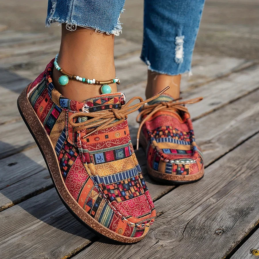 Zapatillas Ortopédicas de Confort Multicolor para Mujer
