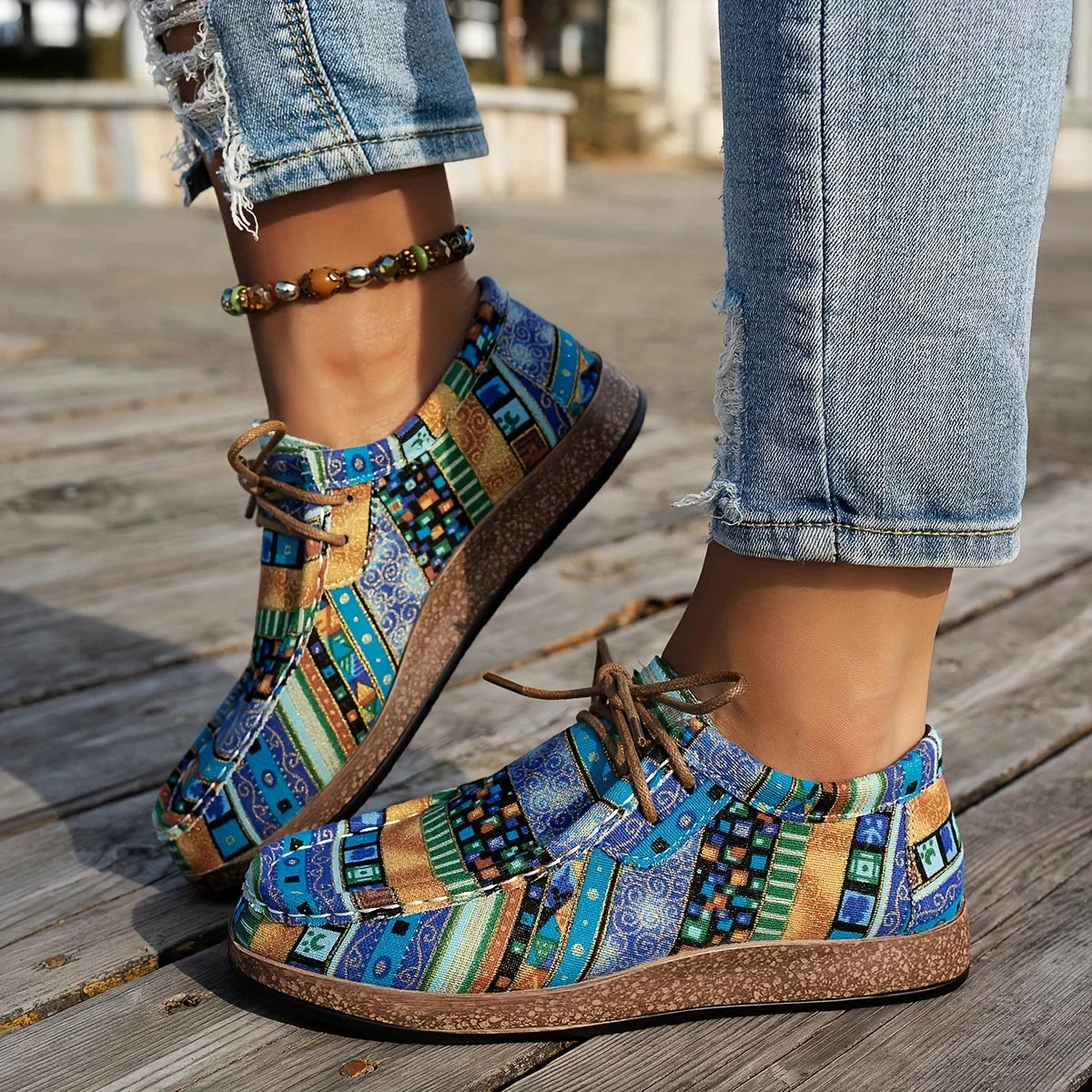Zapatillas Ortopédicas de Confort Multicolor para Mujer