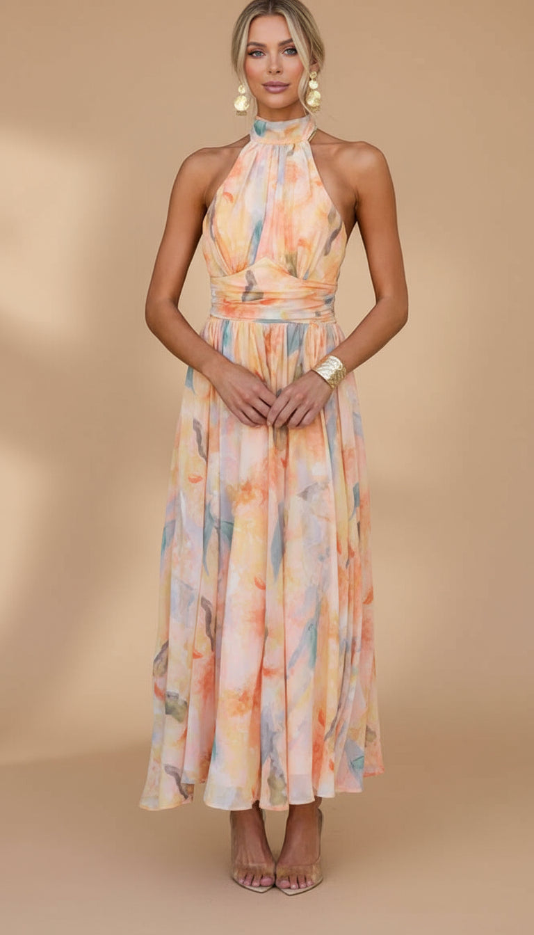 Vestido Celeste Aurelia