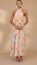 Vestido Celeste Aurelia