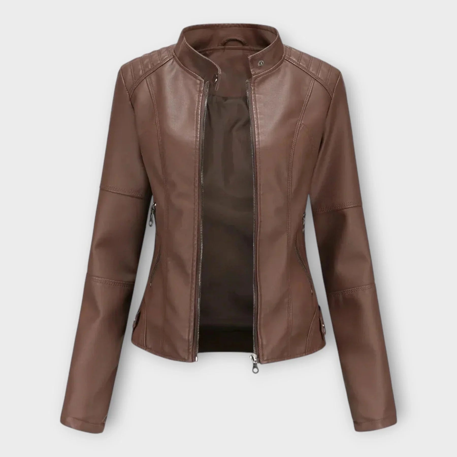Giulia | Chaqueta de Cuero Suave Premium