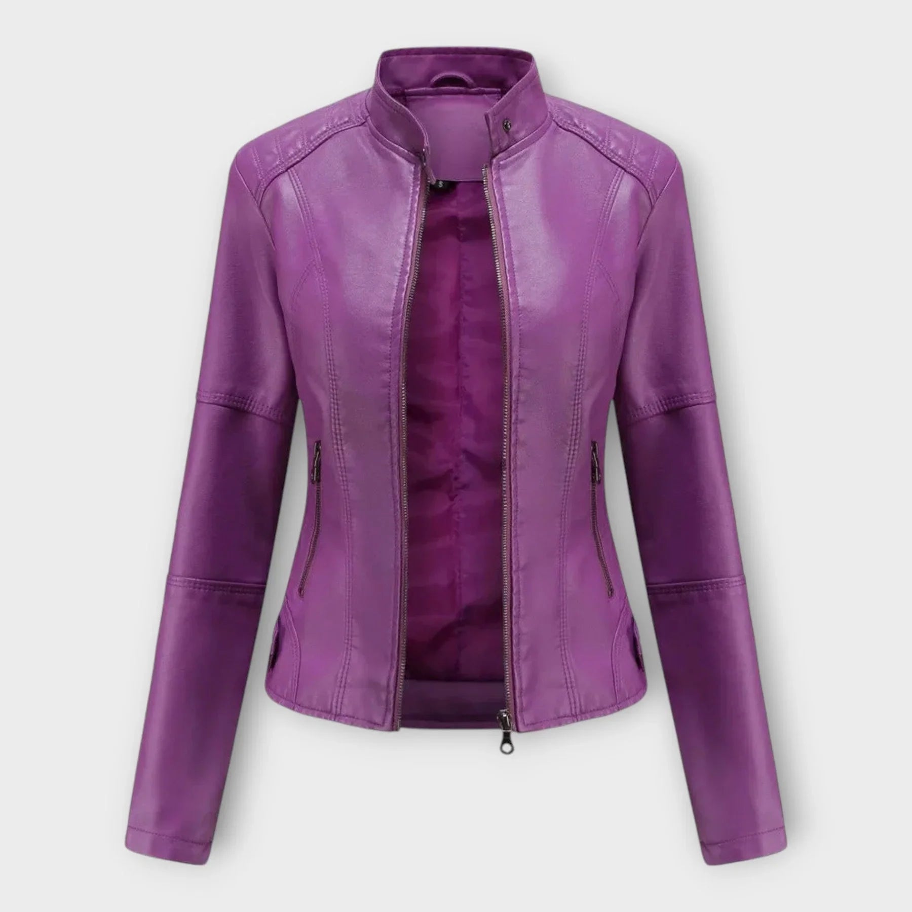 Giulia | Chaqueta de Cuero Suave Premium