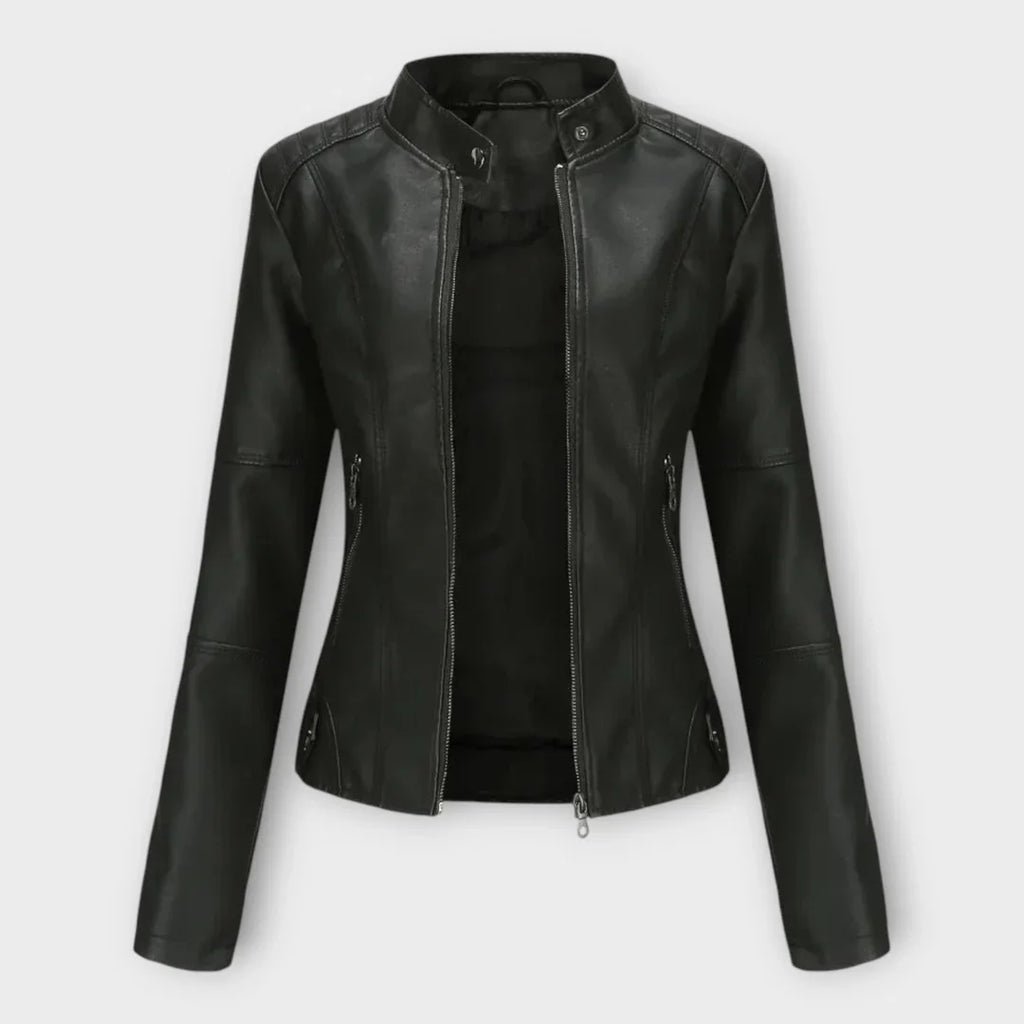 Giulia | Chaqueta de Cuero Suave Premium