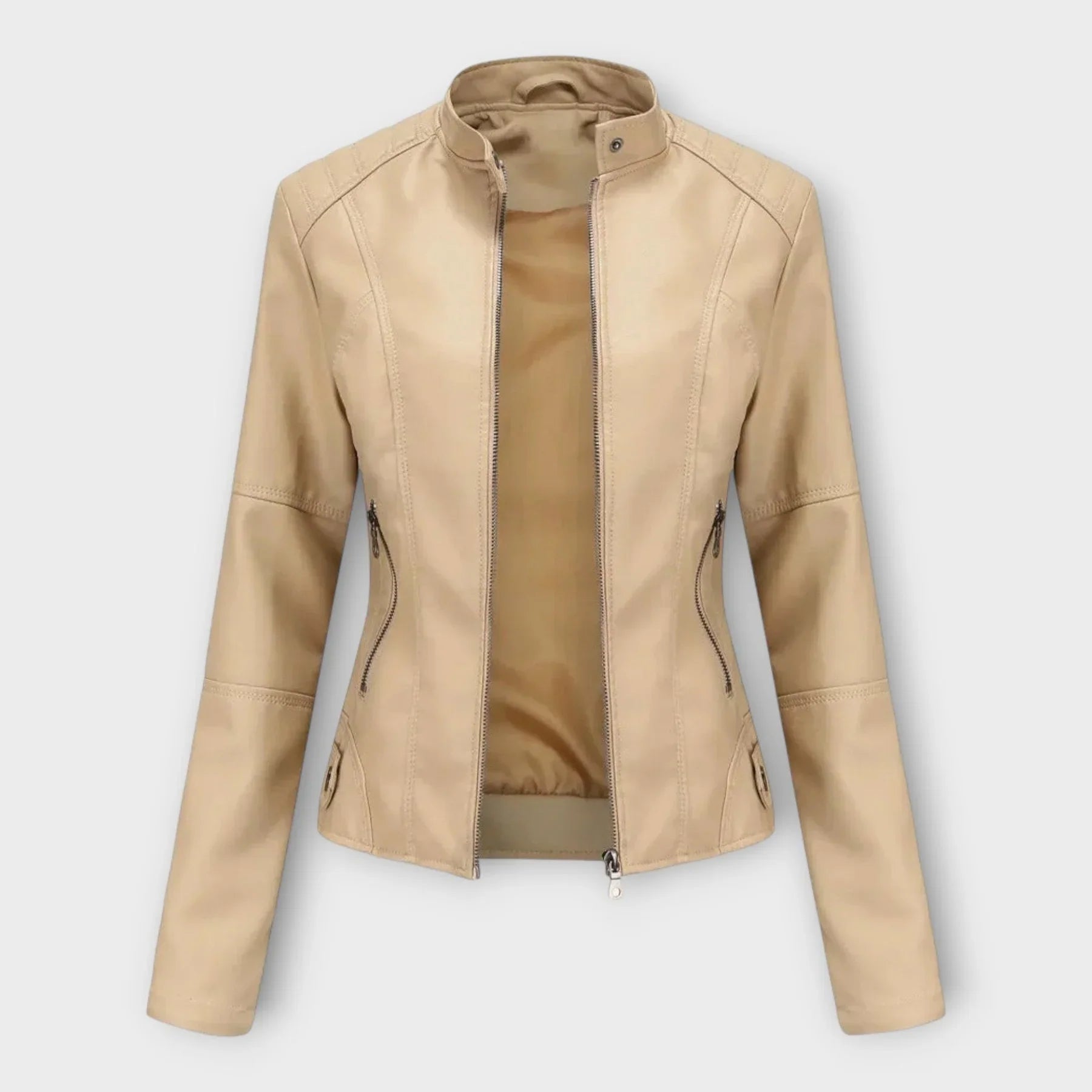 Giulia | Chaqueta de Cuero Suave Premium