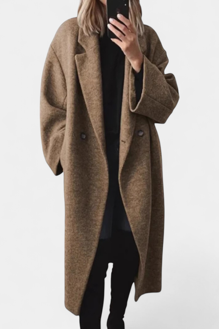 Lora | Abrigo Clásico Felisha con Corte Refinado y Estilo Atemporal